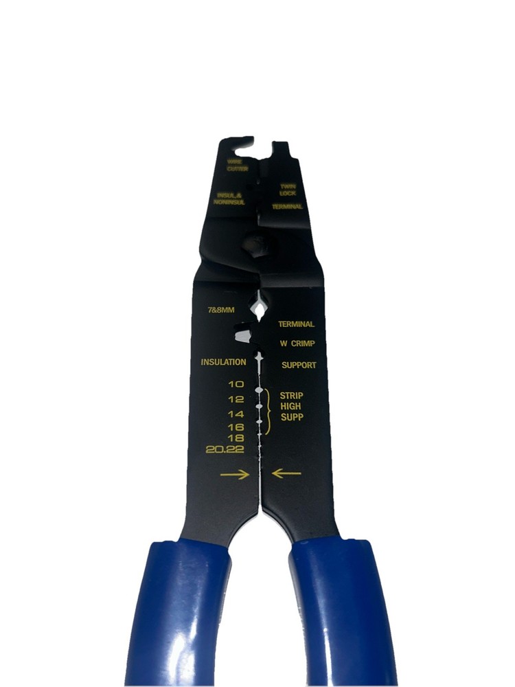 Taylor Cable 43390 Spark Plug Wire Crimping / Multi-Purpose Tool 7mm-10.4mm 596S