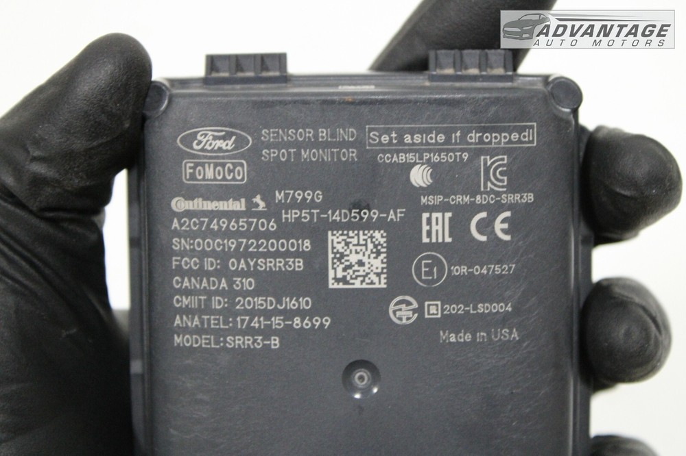 2017-2020 LINCOLN MKZ REAR LEFT SIDE BLIND SPOT RADAR SENSOR MODULE UNIT OEM