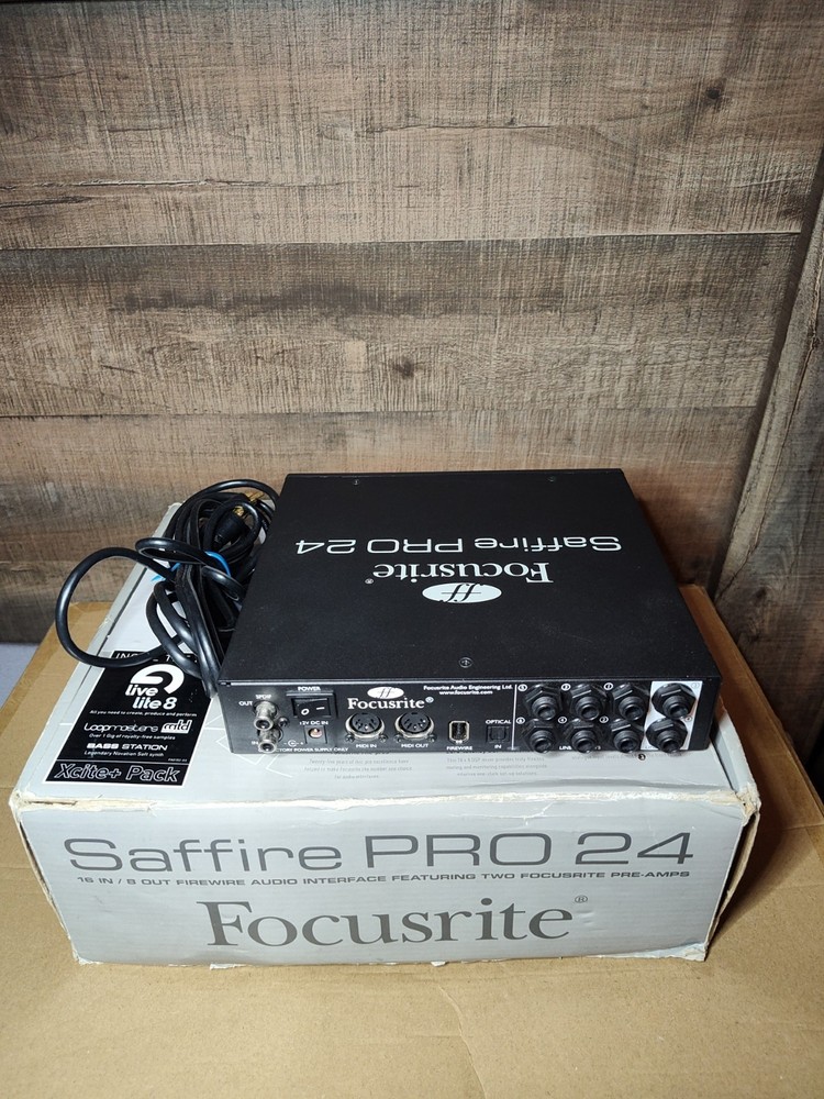 Focusrite Saffire Pro 24 Electronic Audio Interface Excellent Condition