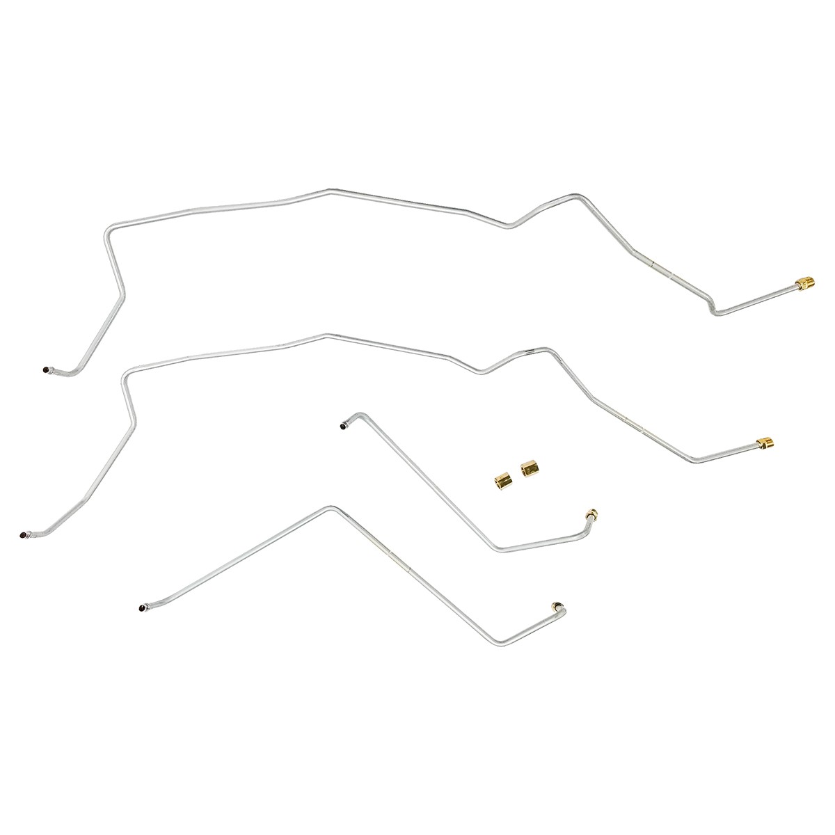 Transmission Cooler Lines Tubes 3/8 4.2L 2002-09 Trailblazer Envoy OE Steel 6pc