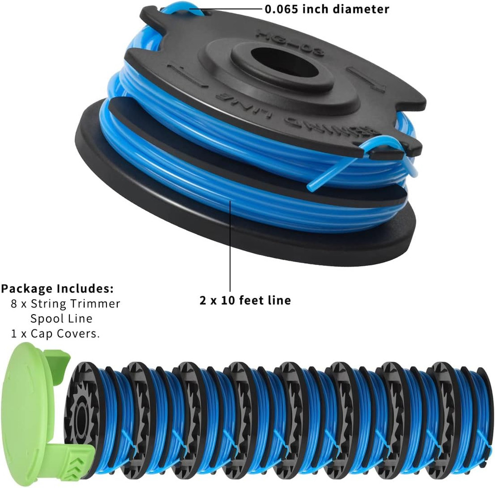 Weed Eater Dual Line String Trimmer Replacement Spool for Greenworks .29082/2924