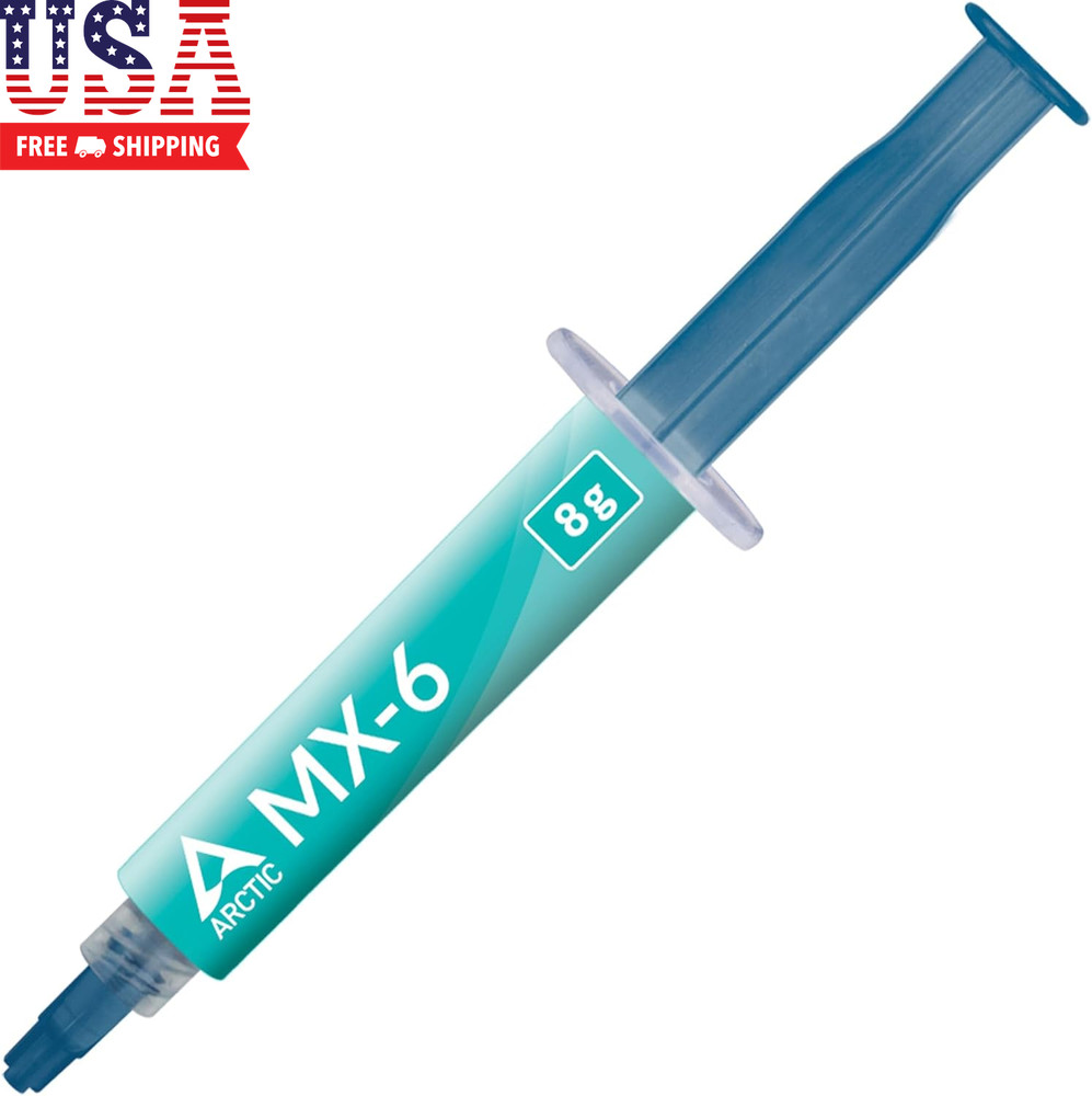 MX-6 (8 G) - Ultimate Performance Thermal Paste for CPU, Consoles, Graphics Card