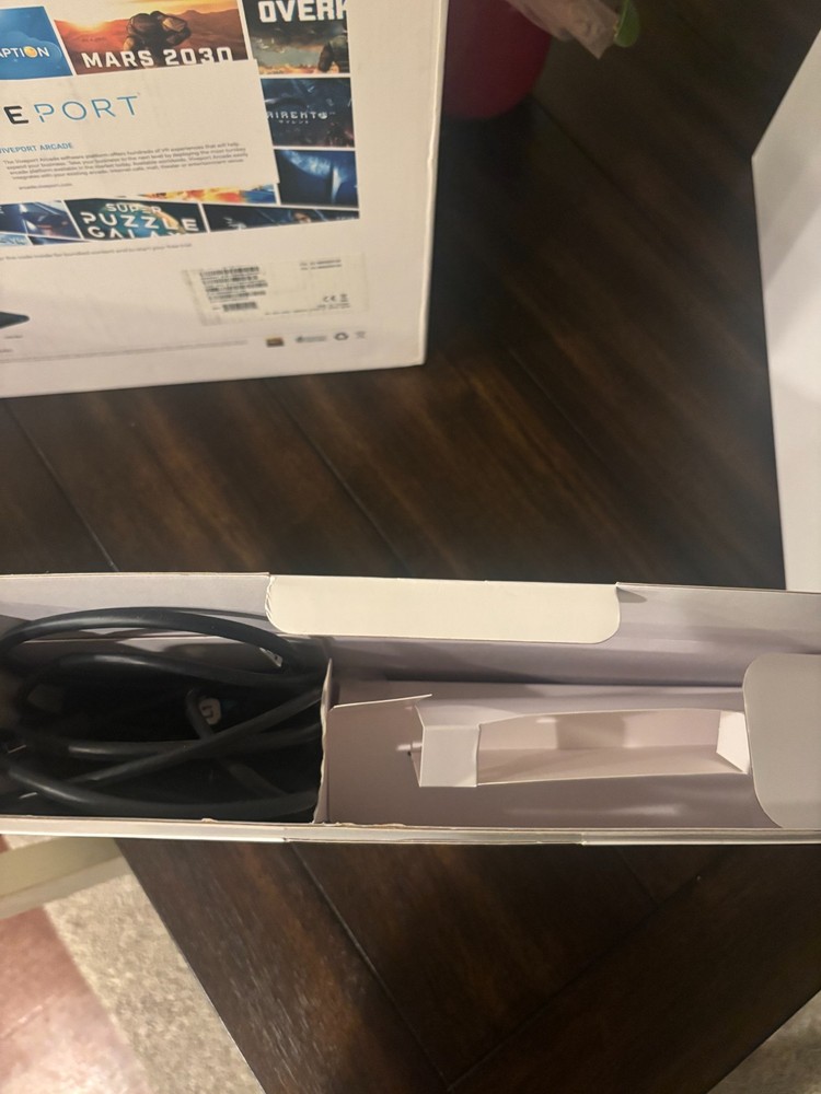 HTC Vive Pro VR Headset + Link Box + Cables