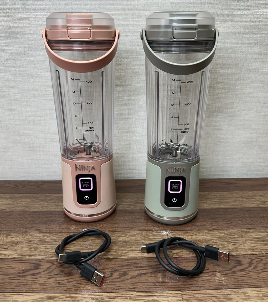 Ninja BC155PE Blast Portable Blender Denim USB-C