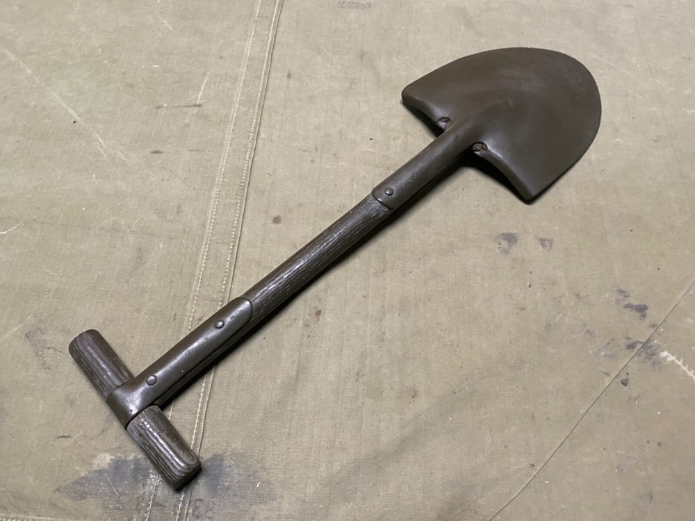ORIGINAL WWI WWII US ARMY M1910 T-HANDLE FIELD E-TOOL ENTRENCHING SHOVEL-