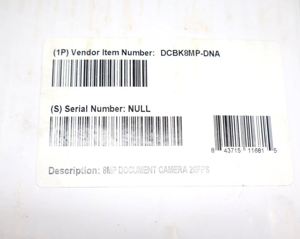 Y913AF Standard Version 8MP A3/A4 Document Camera 20FPS