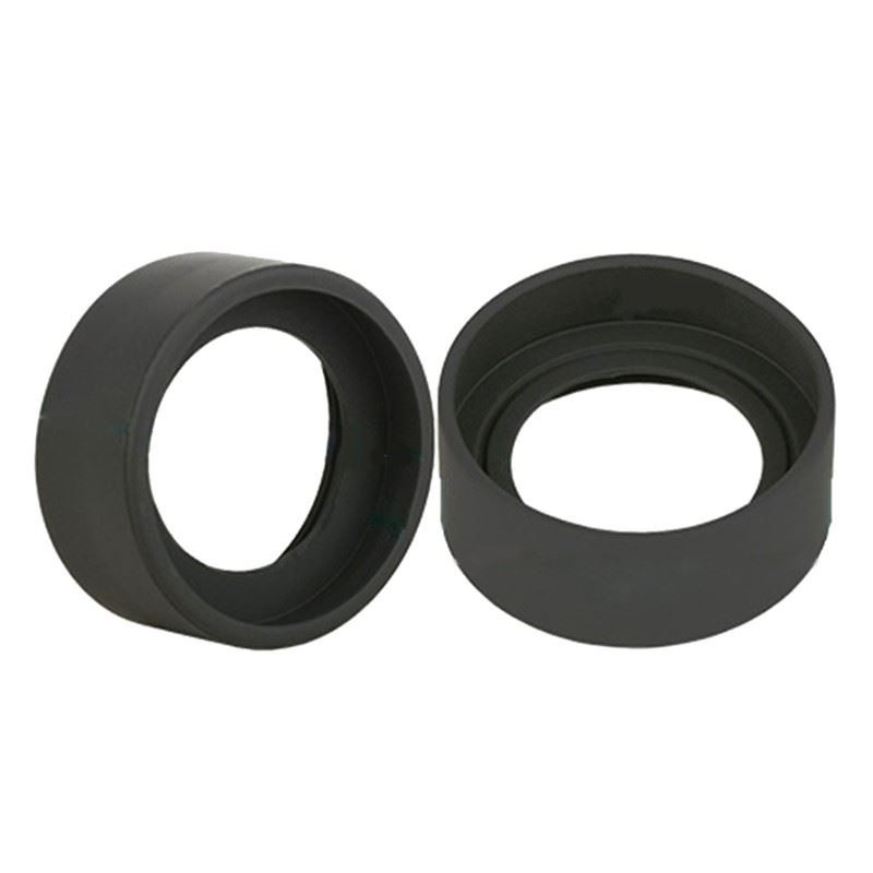 Stereo Microscope Soft ABS Eyepiece Guards Flat AngleS Eyepiece Covers for Lab