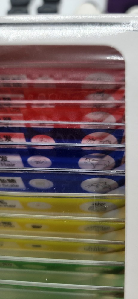 24 Prepared Microscope Slides Specimen 3 Microscopes LOT