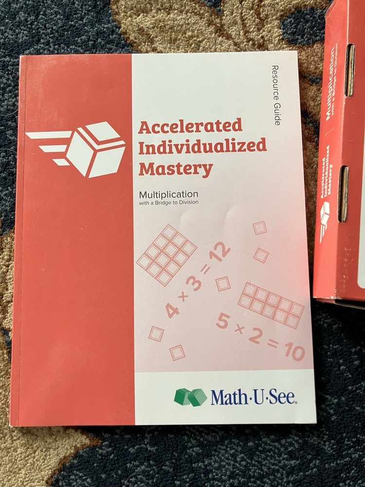 Math U See AIM for Multiplication - Manipulatives Along With Resource Guide