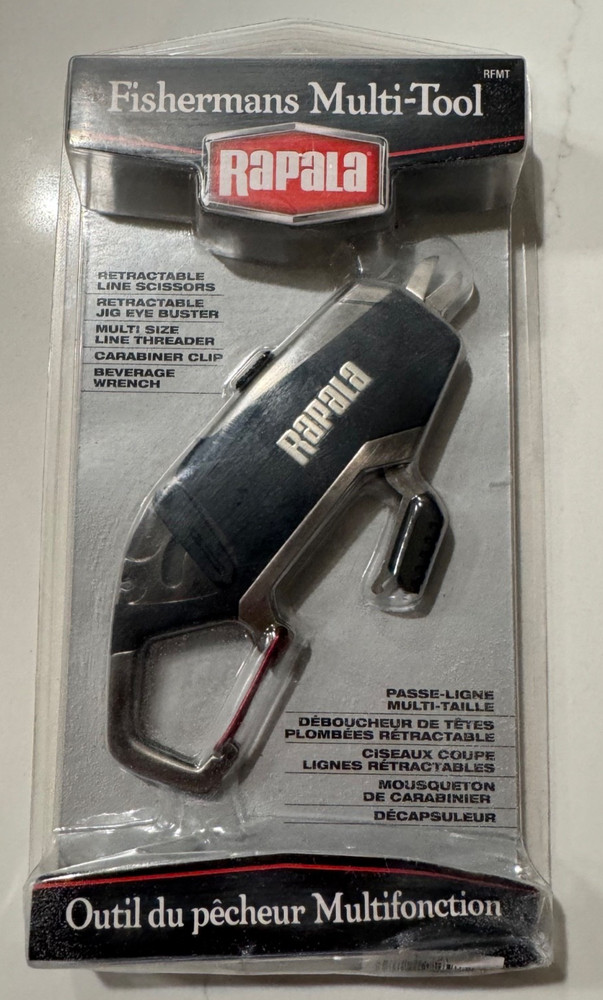 RAPALA FISHERMANS MULTI-TOOL NEW IN PACKAGE