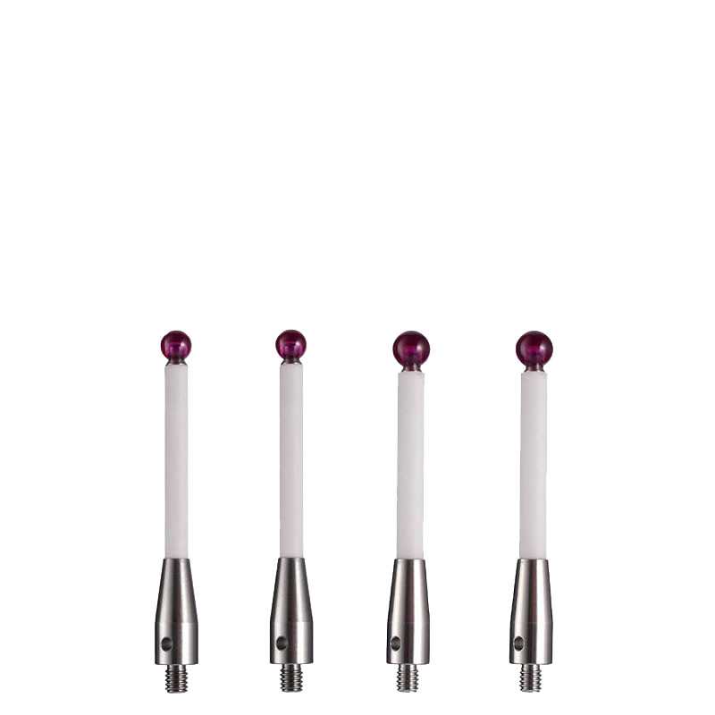 CMM Touch Probe Stylus 6mm Ruby Ball Tip M4 Thread Ceramic shaft 50mm Length