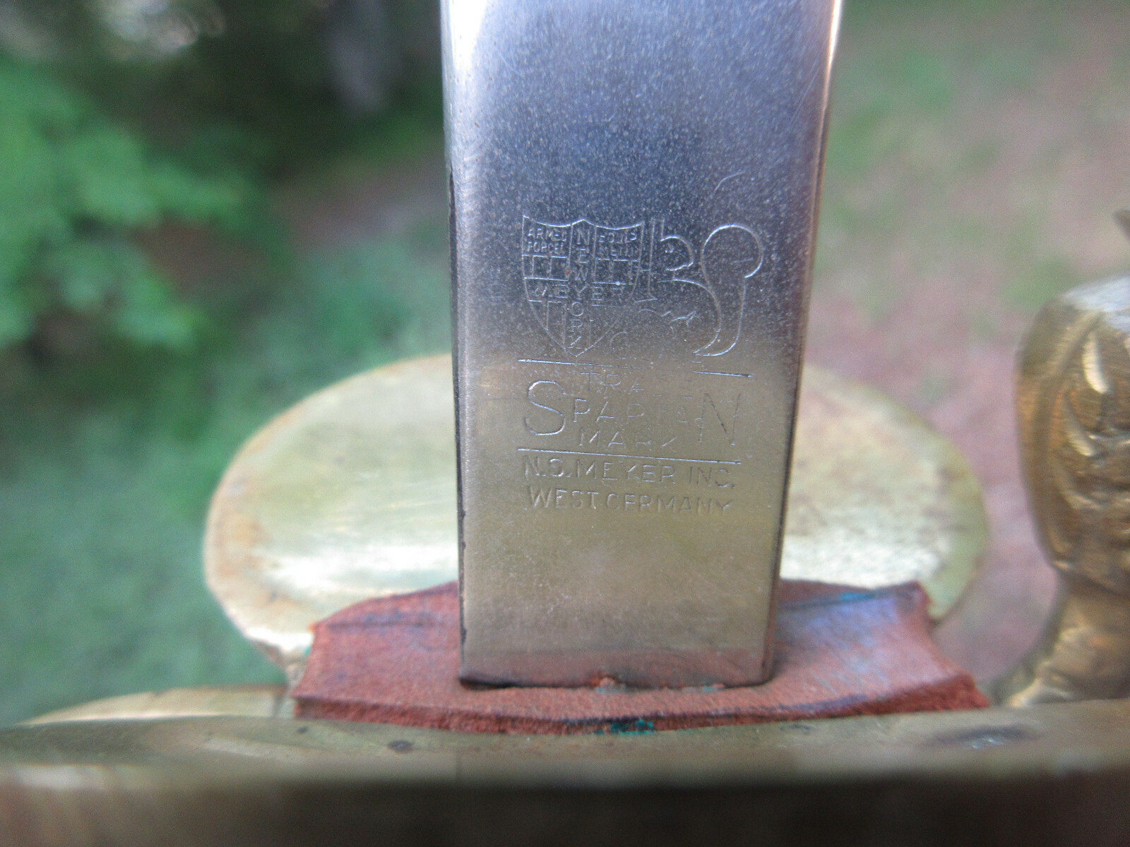 Antique 1890's N.S. Meyer Spartan Railway Official's Sword Saber 35.25"