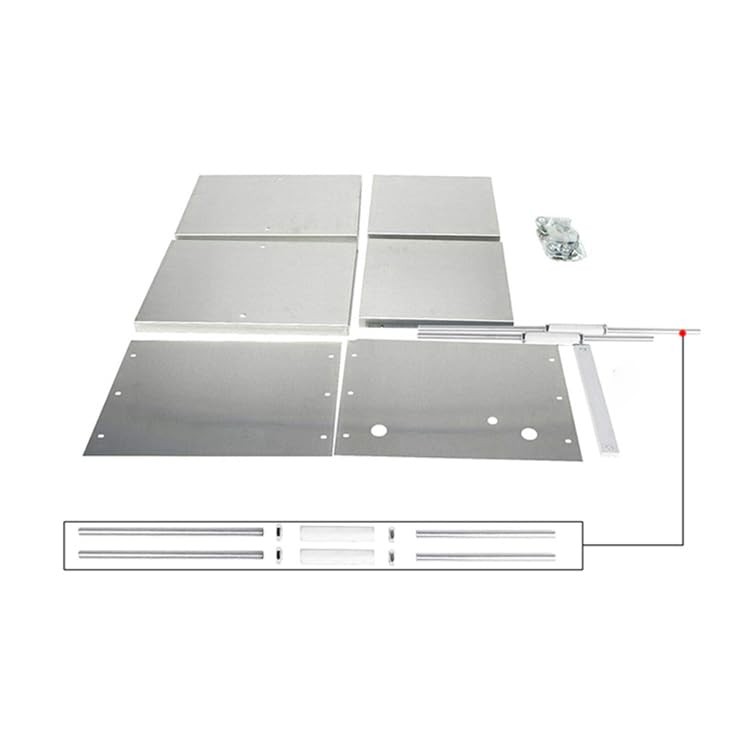 Universal Complete Aluminum Battery Box Relocation Kit suit for