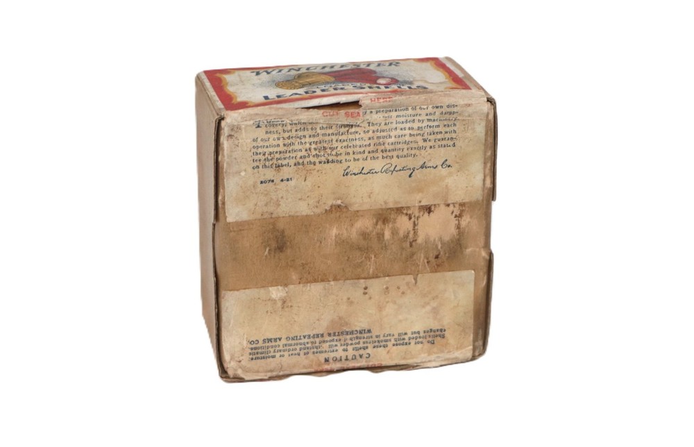 Winchester Leader 12 Gauge 2-Pc Box - Empty