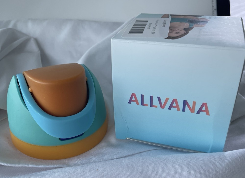 ALLVANA Flip Lock Replacement Cap Handle Blue Orange Plastic