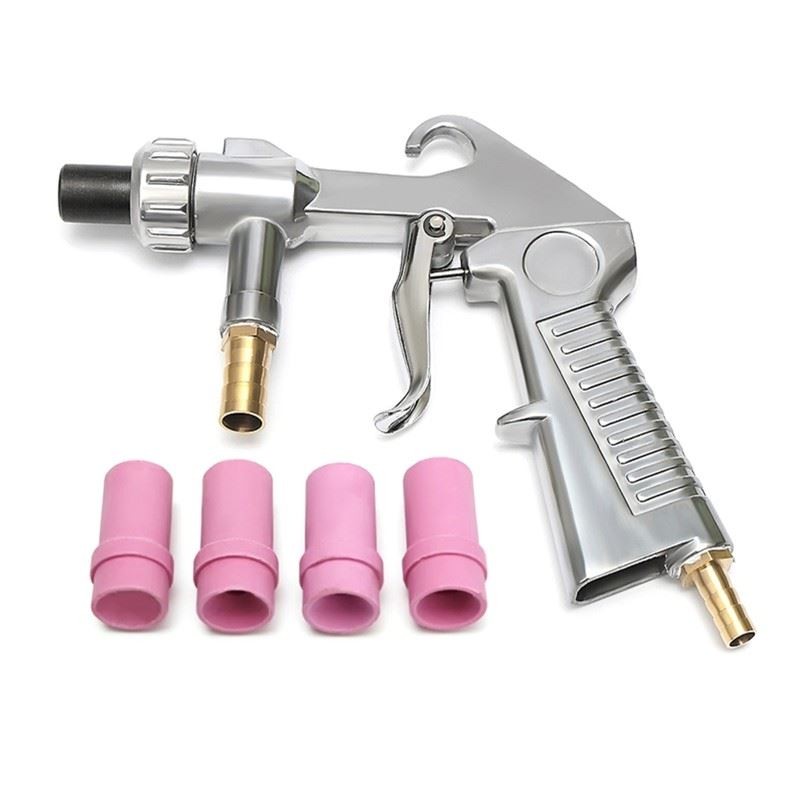 Sand Blaster Kit Practical Sandblaster for w/ Ceramic Nozzle Tip Pneumatic T