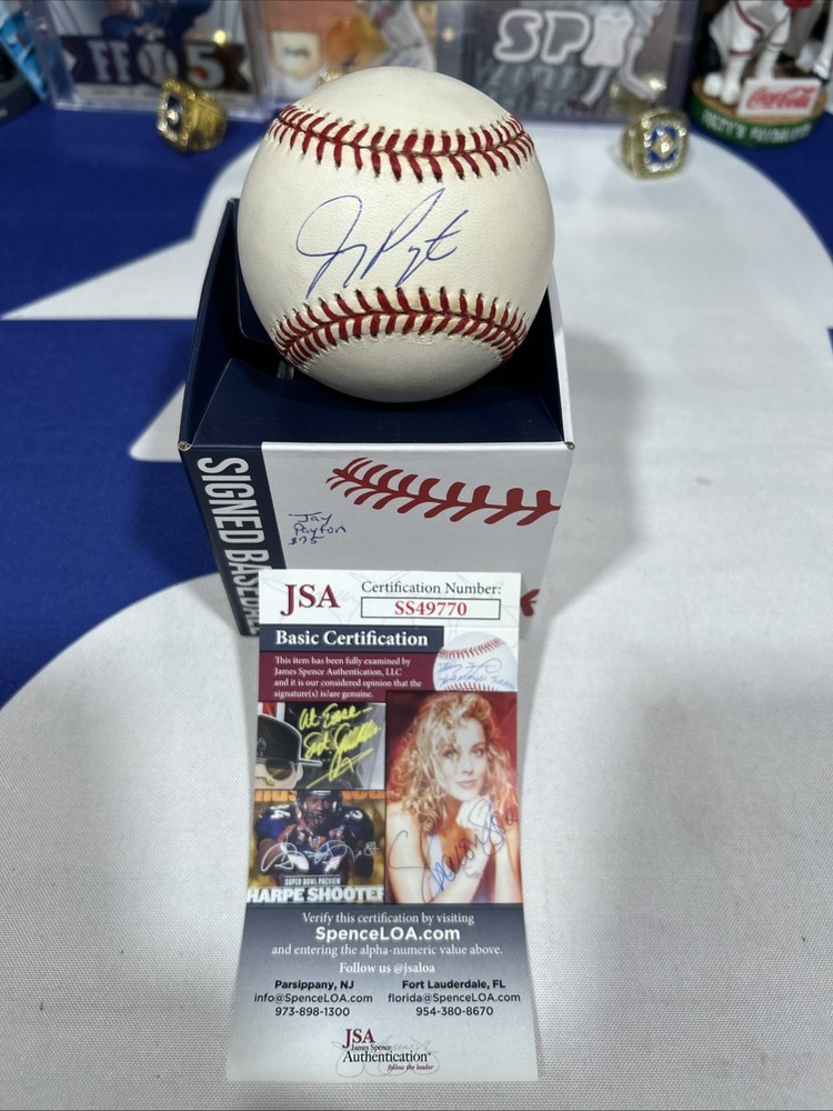 Jay Payton Autographed Baseball With JSA Certification