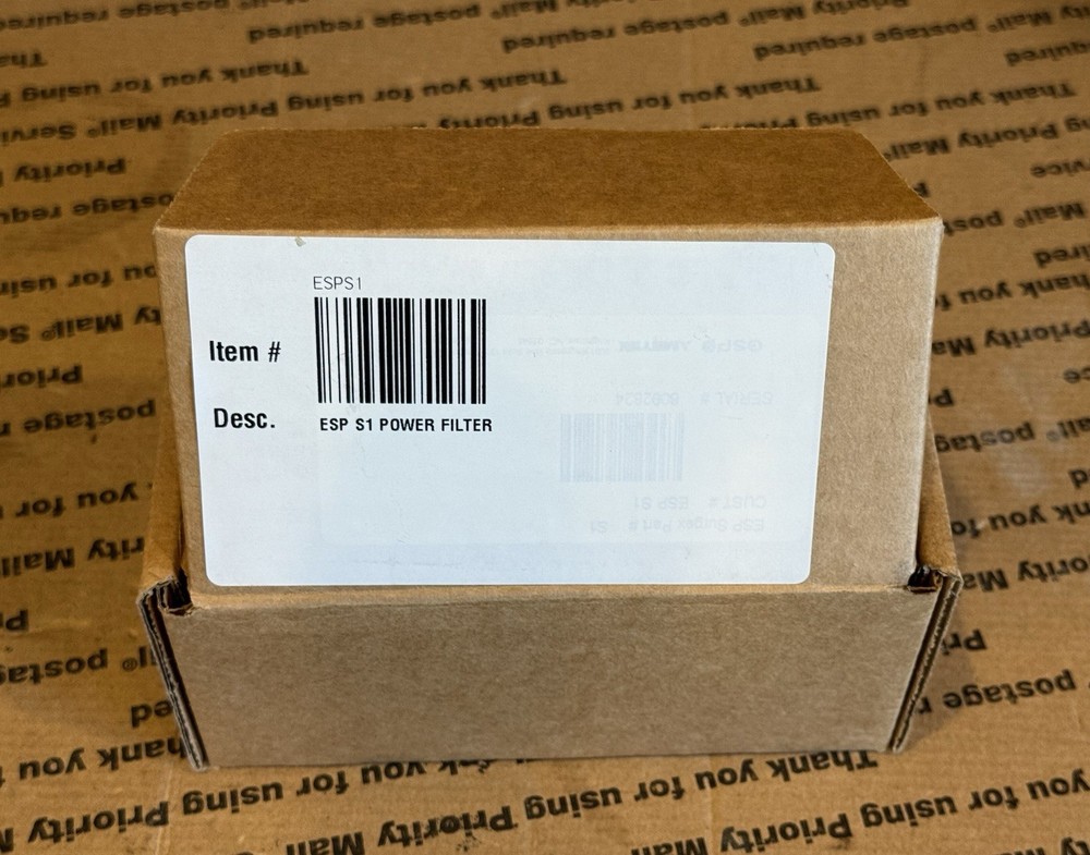 New ESP Electronics Surge Protector S1 Outlet Mount