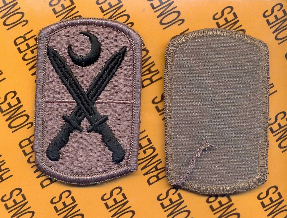 USA 218th Infantry Brigade ACU 3" uniform shoulder patch m/e