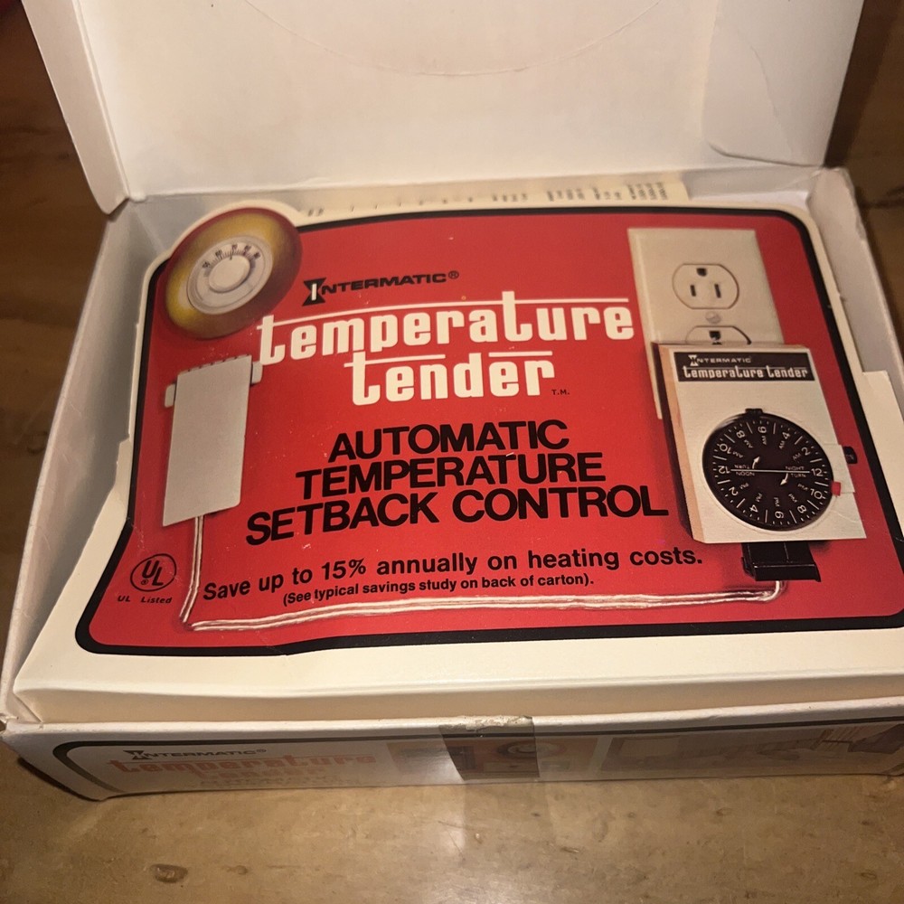 NOS vintage electric Intermatic Automatic Temperature Setback Control FS 100