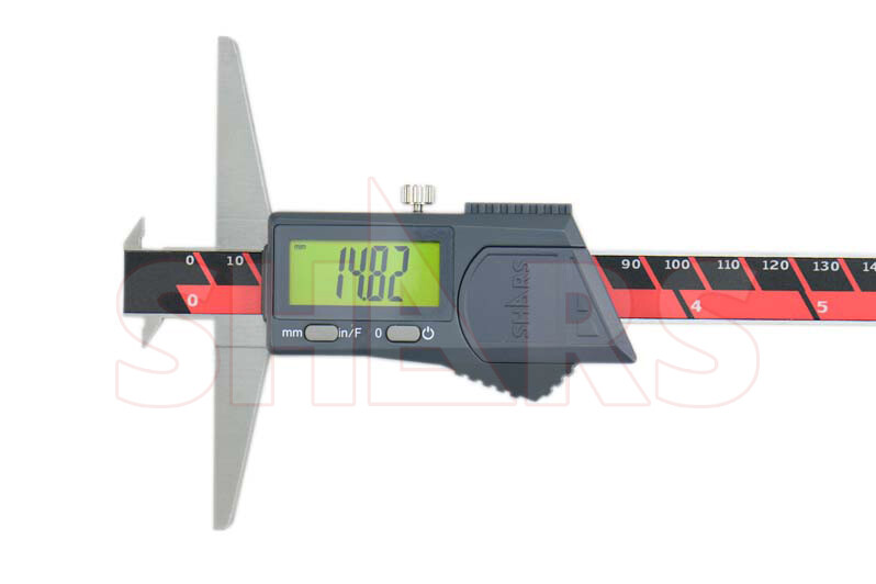 Aventor IP67 6" / 150mm Double Hook Electronic Digital Depth Gage New P]