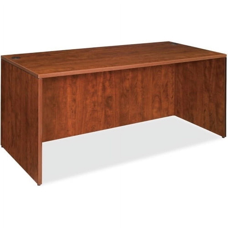 Essentials Series Cherry Laminate Rectangular Desk Writing Workplace Furniture
