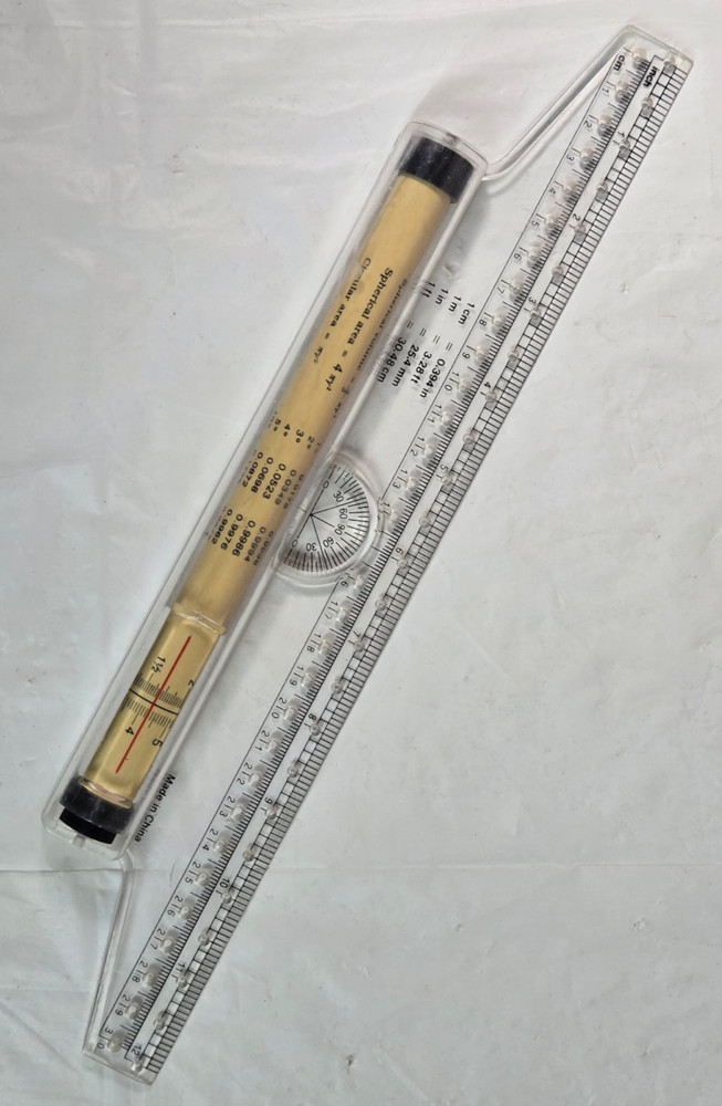 Vintage Drafting Roller Ruler