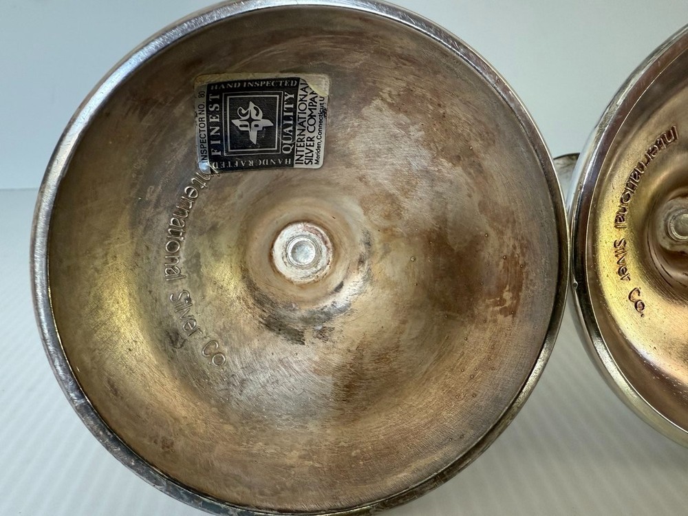 Vintage Dansk Silverplate Candlestick Holders