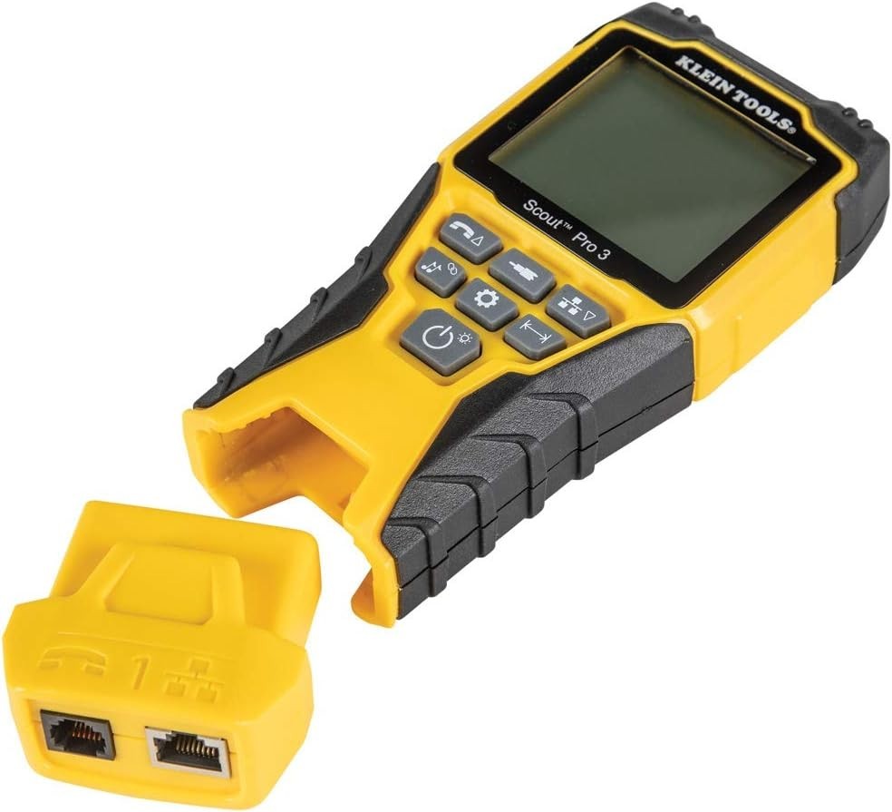 Klein Tools 851 Cable Tester Kit with Scout Pro 3 for Versatile Network Testing