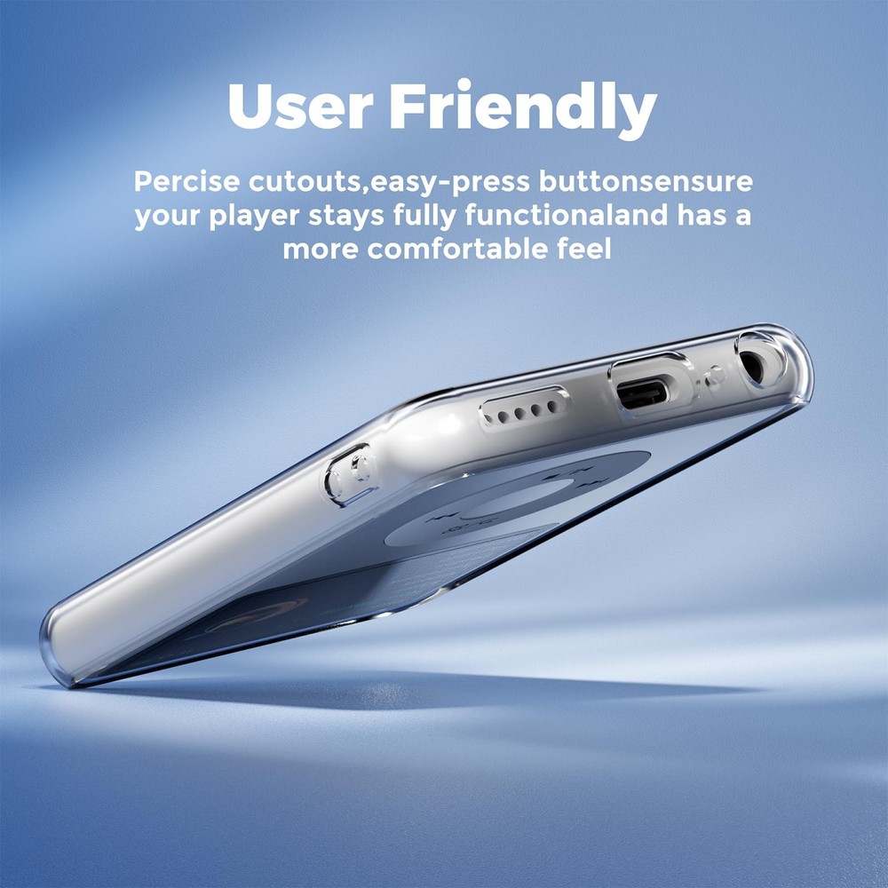 Y1 Mp3 Player Case, Drop-Resistant Silicone Case, Compact and Lightweight, Us...