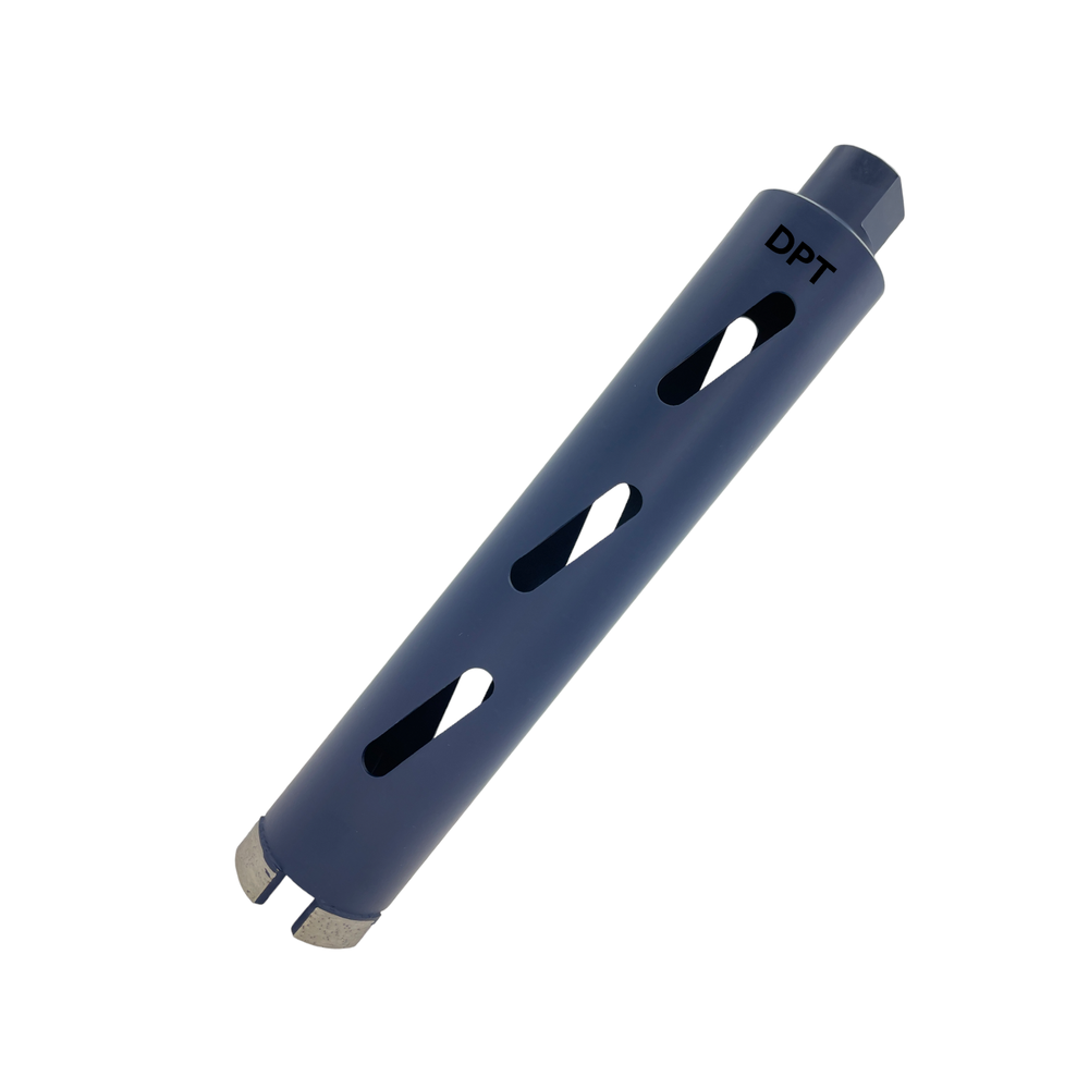 2 Pack 2-1/2" Dry Diamond Core Drill Bits Concrete Asphalt Bricks 5/8" Thread