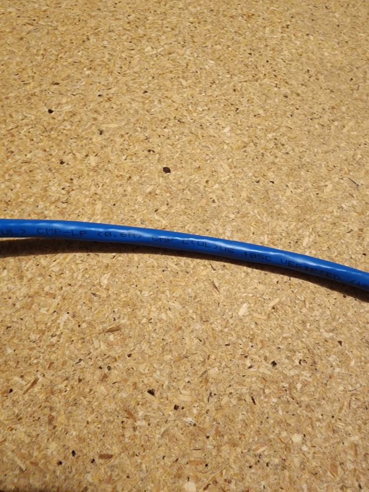 General Cable GenSPEED 6000 Enhanced Cat 6 CMP-LP, Plenum, Blue, 100' increments