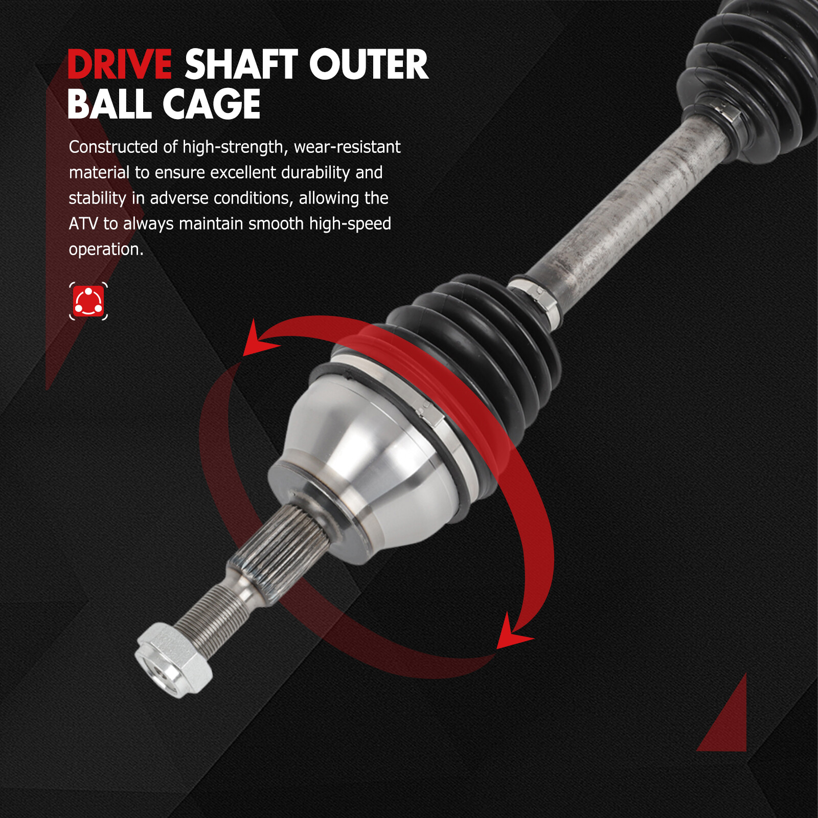 Front Left & Right CV Axles For Ford Escape 2013 2014 2015 2016 2017-2019 AWD