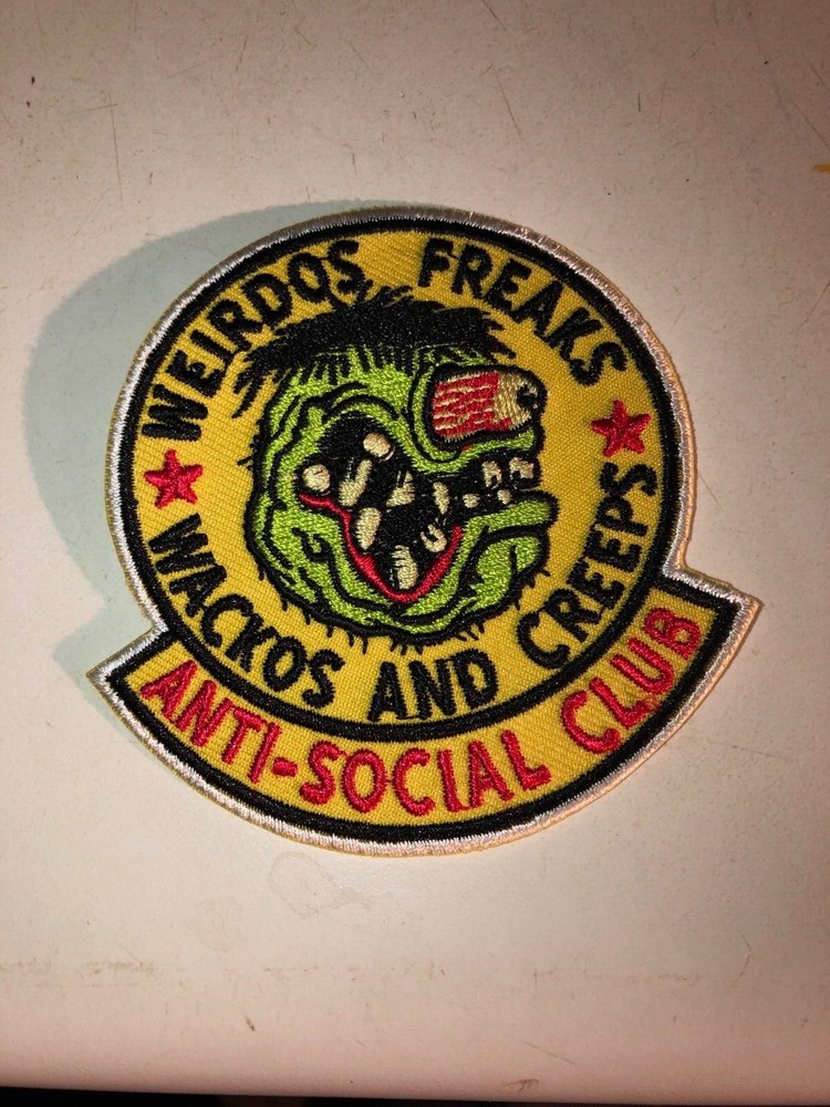 WEIRDOS CYCLOPS WITH BAD TEETH CAR CULTURE PATCH