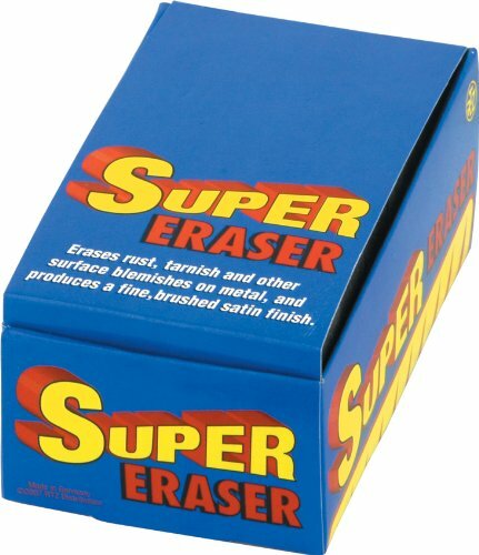 Super SR0124 Super Rust Eraser 24 pack Counter Merchandiser