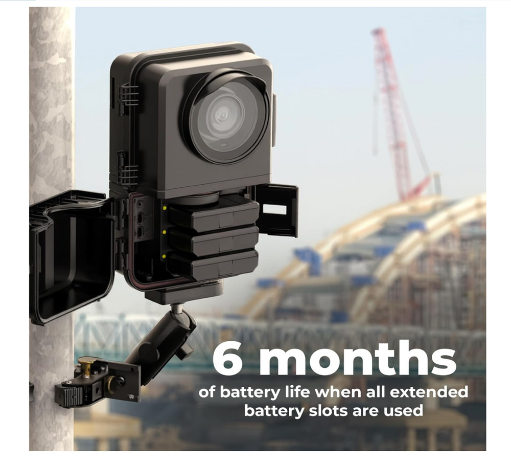 Brinno BCC5000 WiFi & 4K Construction Time Lapse Camera Bundle