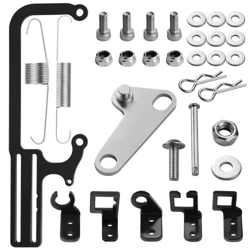 304147 EZ-EFI Cable Mount Kit Adjustable Carburetor Throttle Cable Bracket