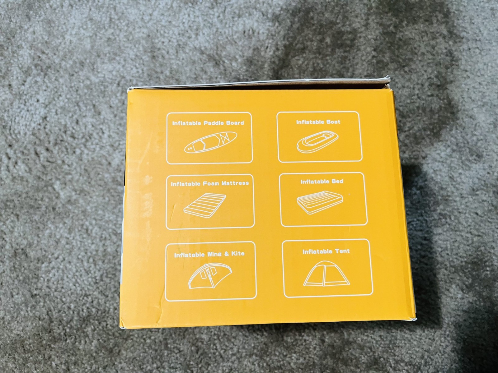 Peakspeak 20PSI Electric SUP Air Pump | Inflator for Paddle Board, boat, tent