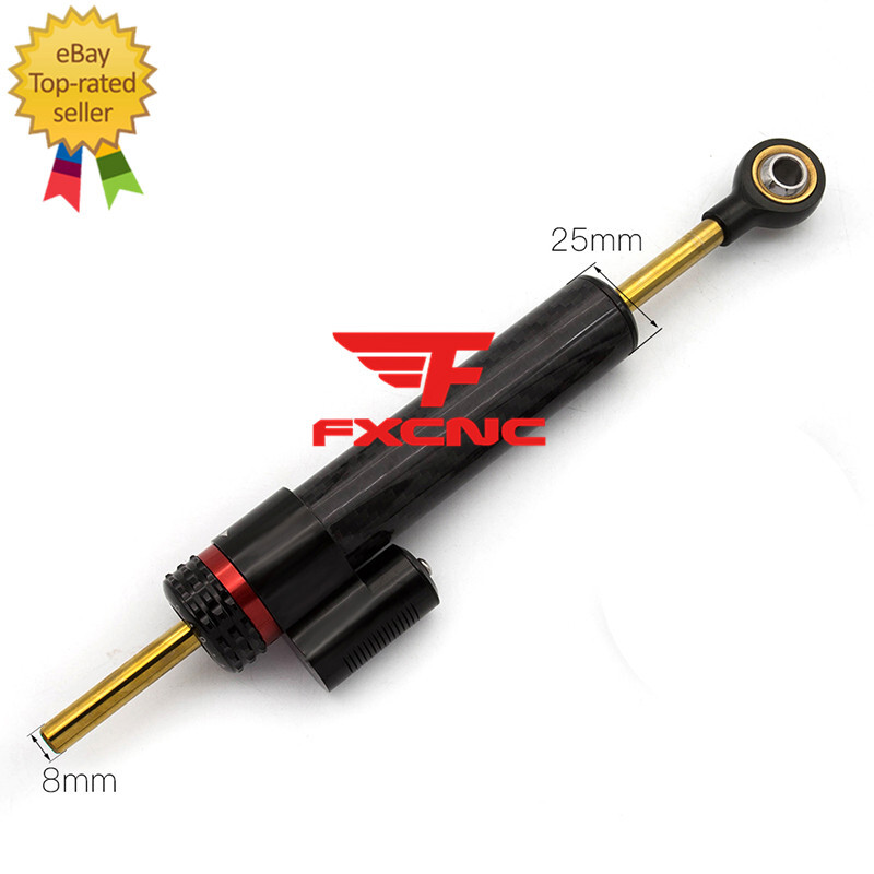 For Suzuki GSX-S1000 GSXS1000F 2016-2024 Carbon Steering Damper Bracket Mounting