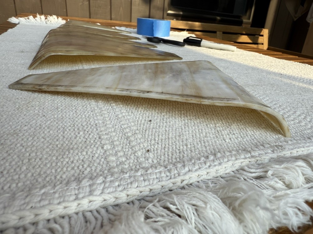 Slag Glass Replacement Panel for Table Lamp