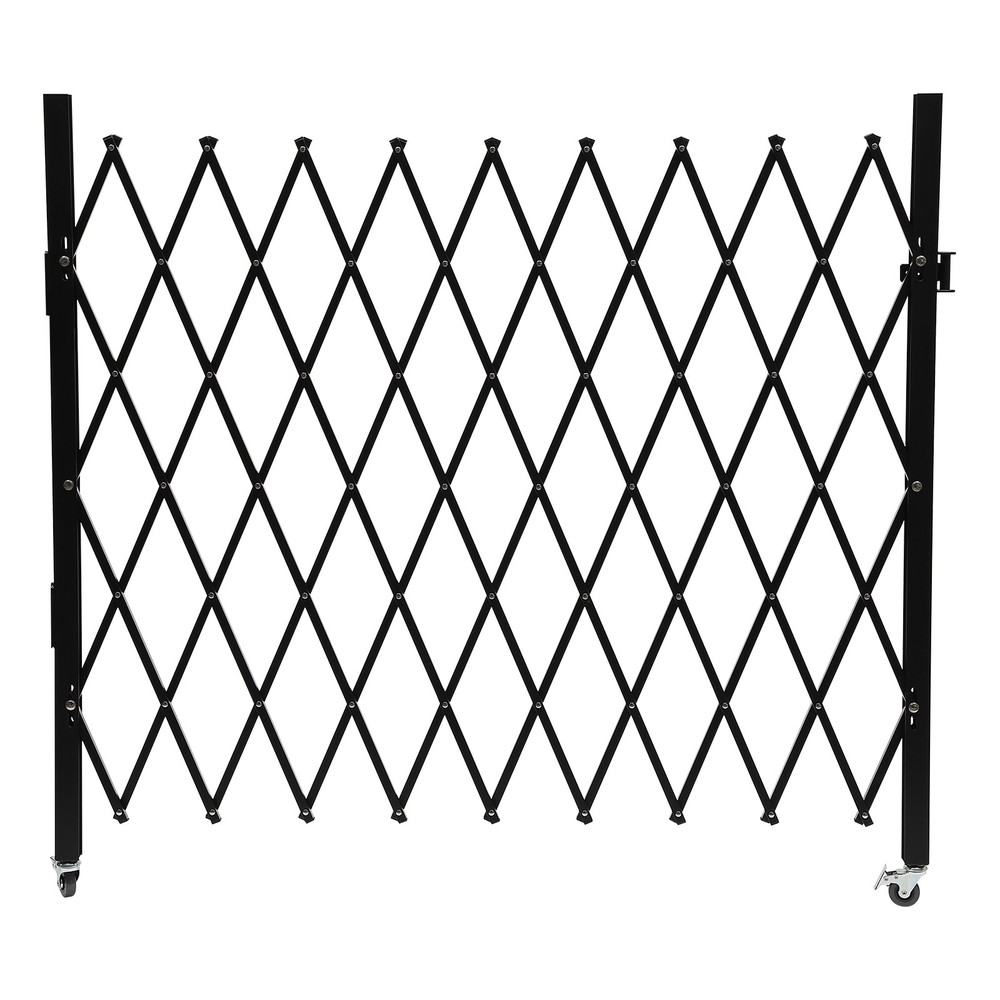 Single Folding Expanding Security Gate Flexible Security Door Barricade Gate