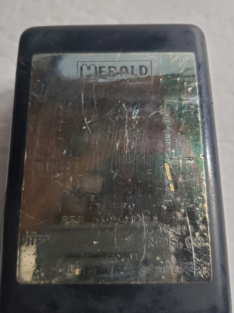 Herald Solid State Stereo Pre-Amplifier PREAMP - Phono RCA - Working