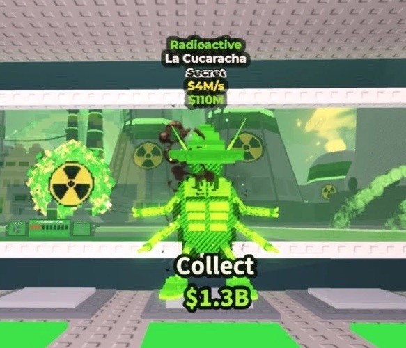 Brainrot • Secret • La Cucaracha (Radioactive ☢️)