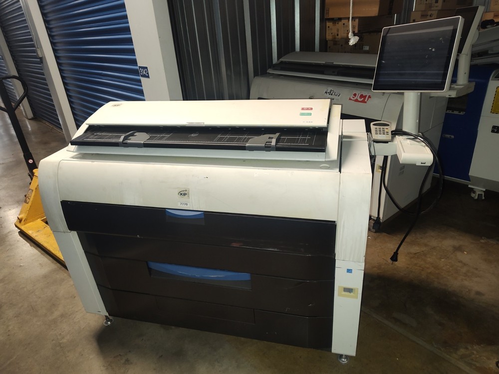 KIP 7770 (3) & 7170 (1) Wide Format Printers.