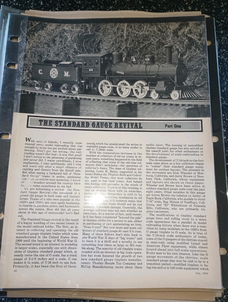 Lionel Model Train Catalogs & Poster plus Articles Railroad Model Craftsman