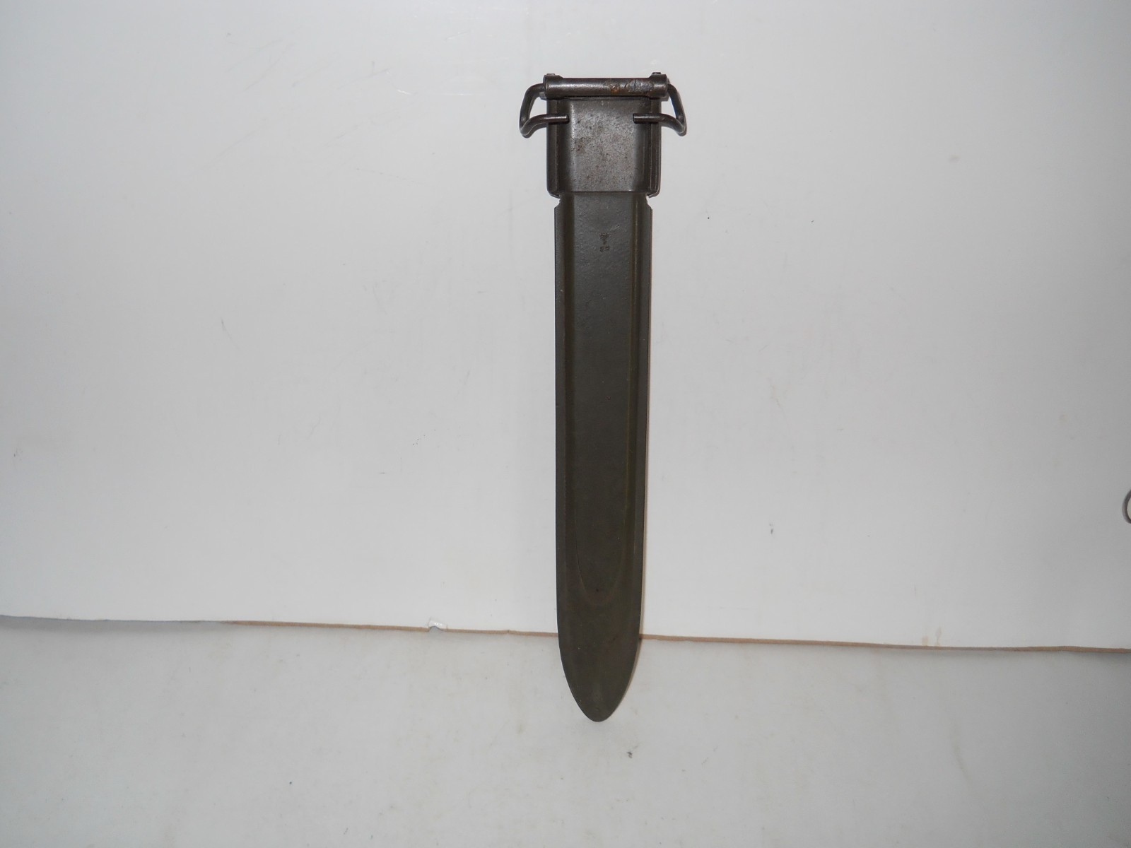 VINTAGE M1 GRAND U.F.H. FLAMING BOMB U.S. BAYONET W/FLAMING BOMB SCABBARD(NICE)