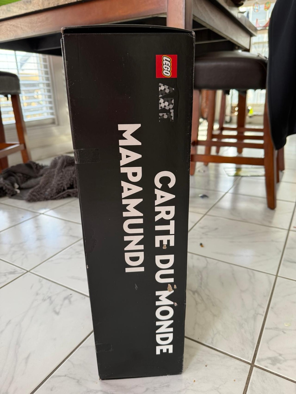 LEGO Art World Map 31203 – RETIRED HUGE 11,695 PCS Mosaic Wall Art – New