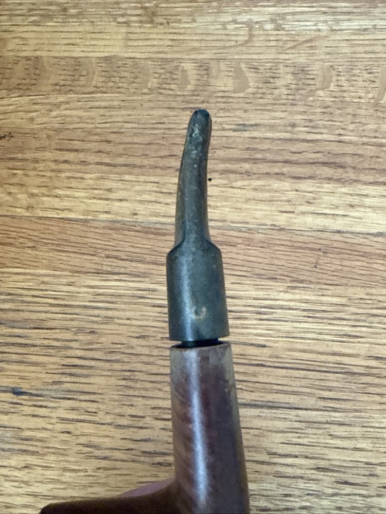 Comoy’s Satina Smooth Bent Brandy Pipe 56. Rough Shape