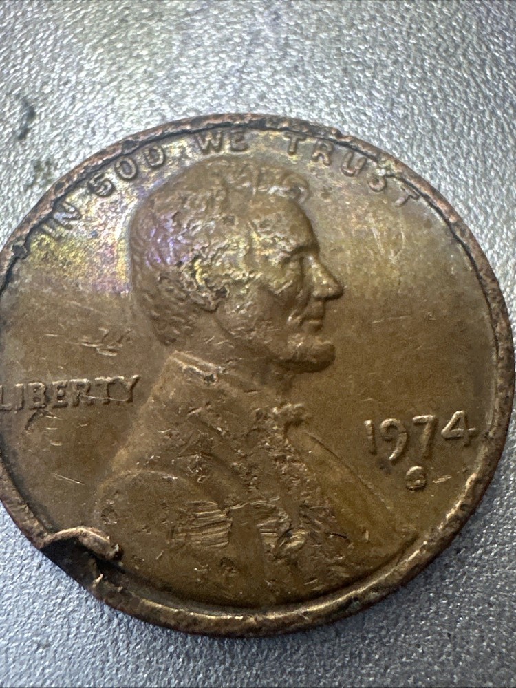 1974 Strike Error Penny