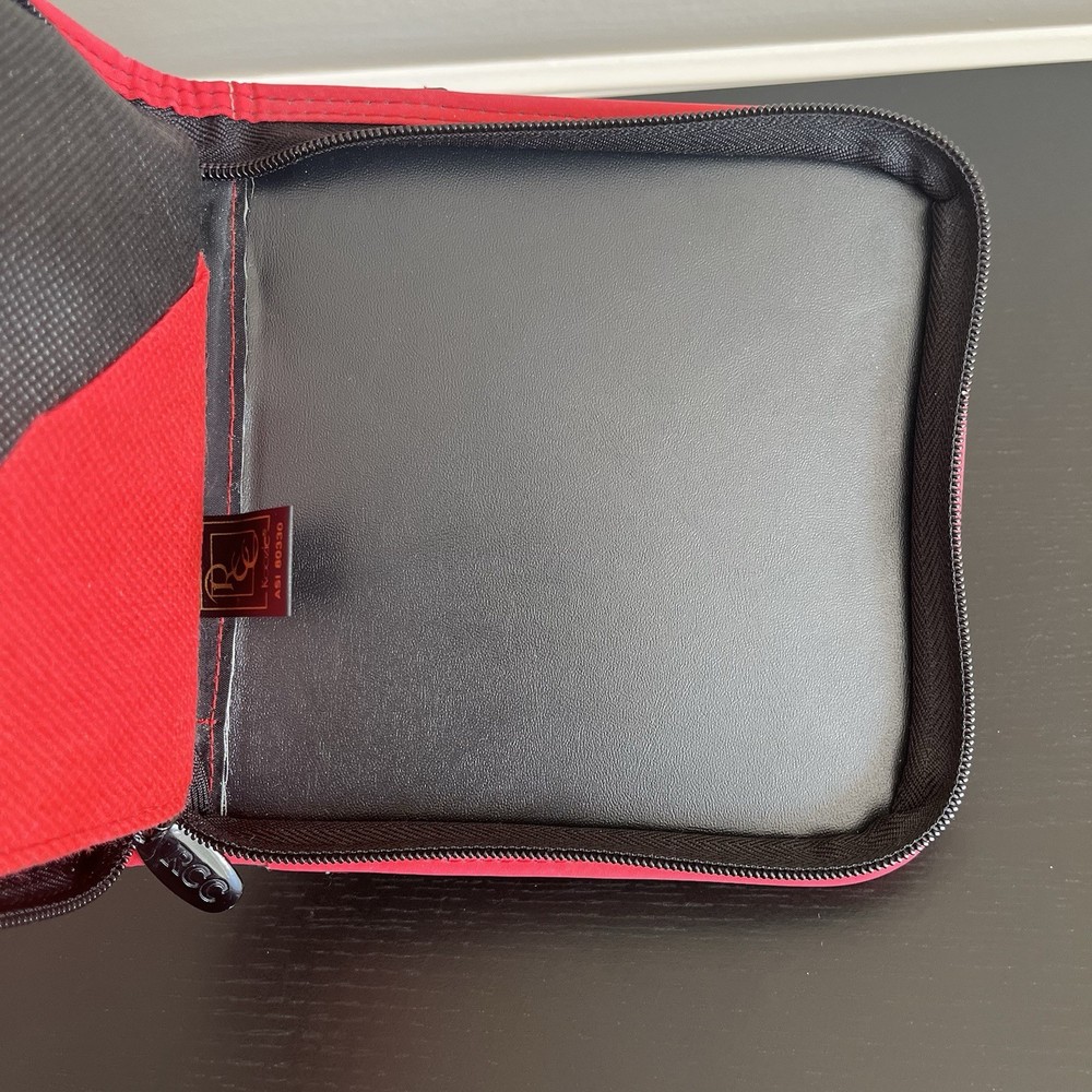 Vintage Compaq Software Publishing Services CD Disk Storage Zippered Case RCC